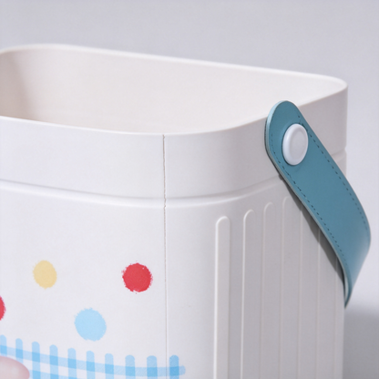 📦 Home Essential | Durable Plastic Storage Organizer | Cute Desktop Space Saver